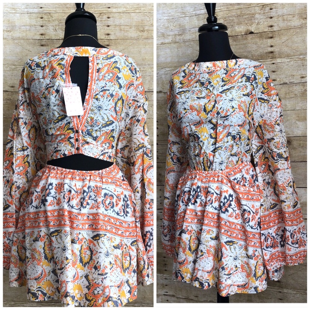RARE FREE PEOPLE WASH IVO DRESS ( SOLD OUT) XS - Picture 2 of 6